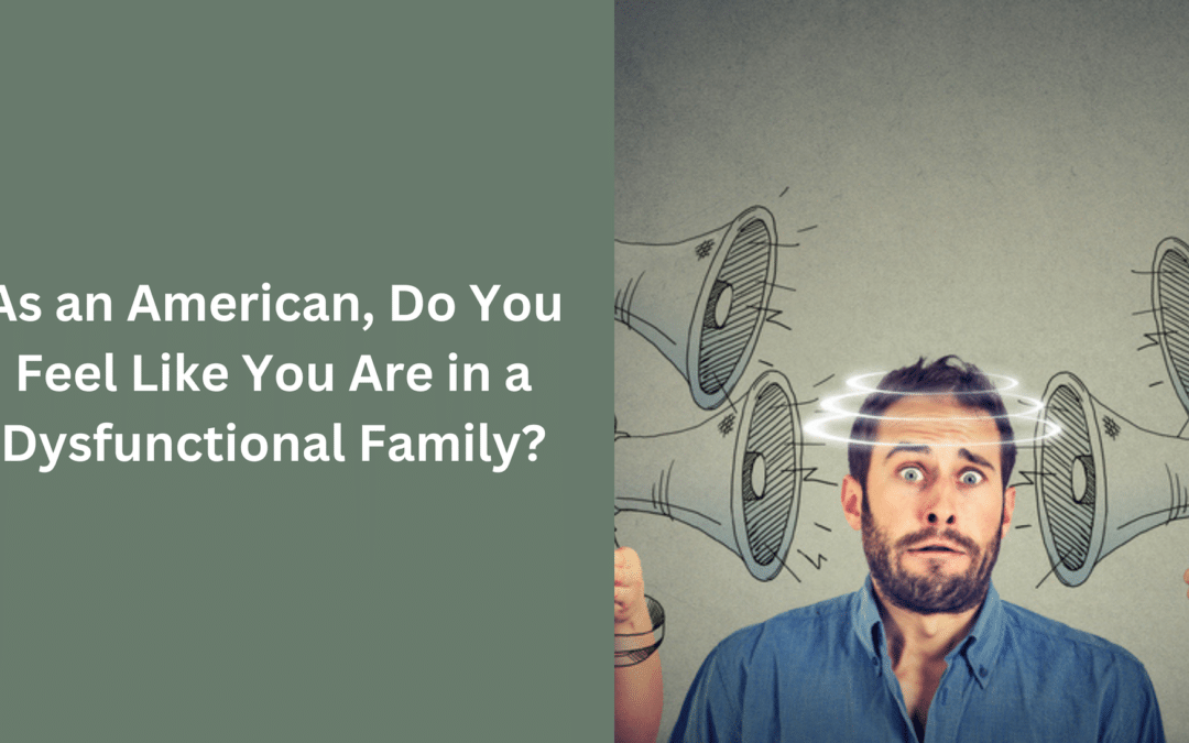 As An American, Do You Feel Like You Are in a Dysfunctional Family?