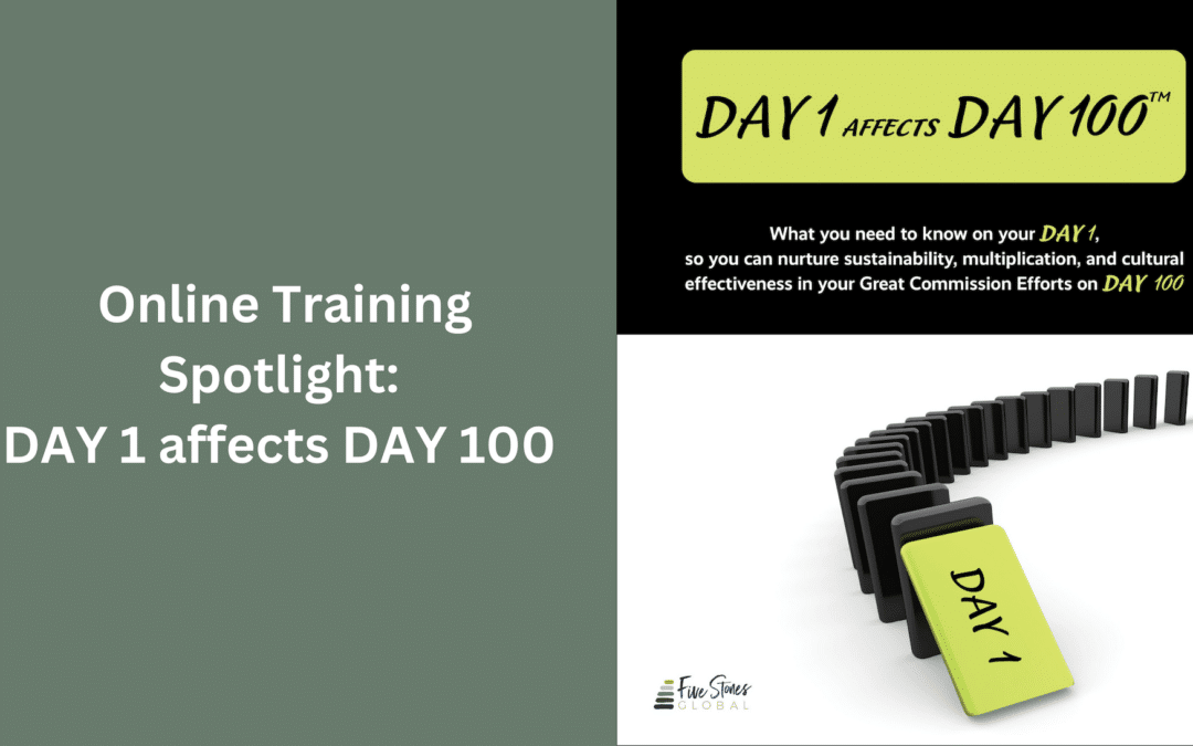 Online Training Spotlight: DAY 1 affects DAY 100