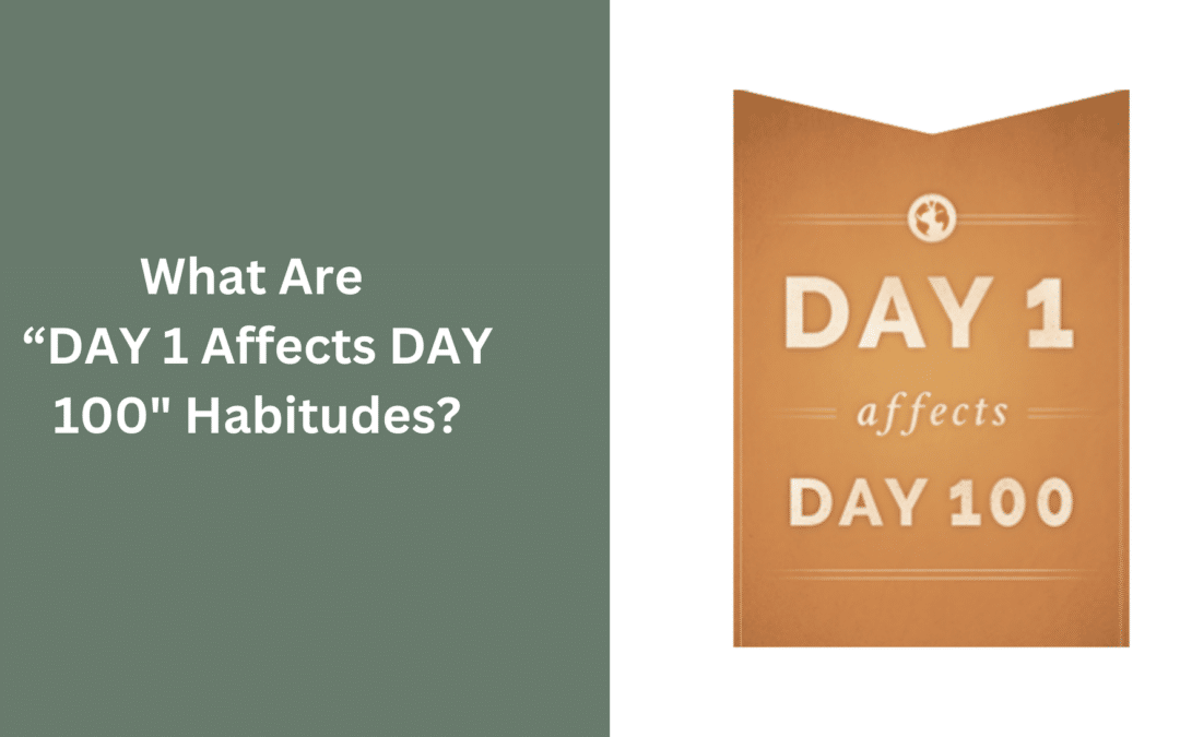 What Are “DAY 1 affects DAY 100 Habitudes”?