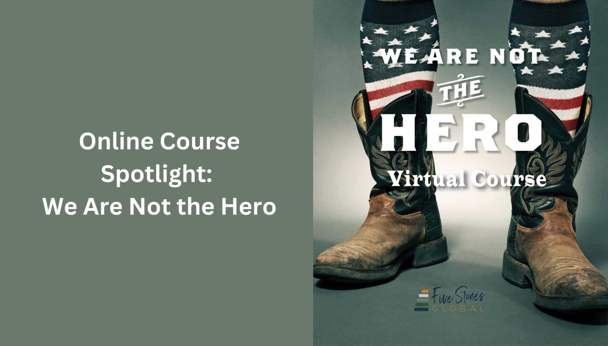 Online Course Spotlight: We Are Not The Hero